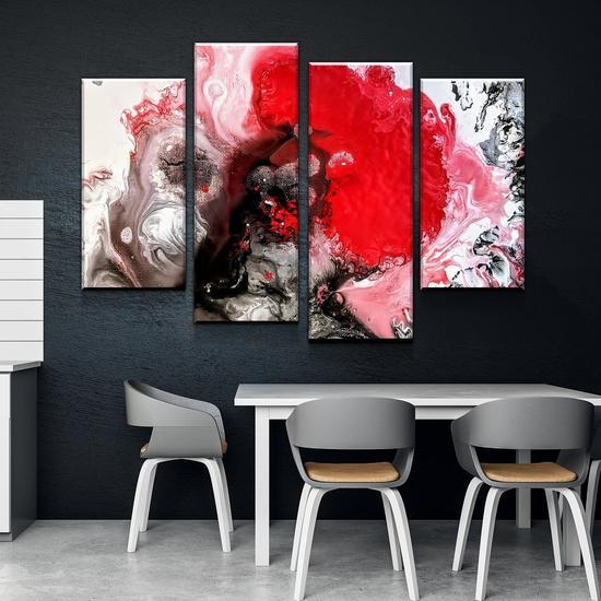 Red Tree Canvas Set