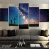 Rick and Morty Galaxy Canvas