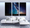 Rick and Morty Galaxy Wall art Pieces