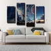 Rick And Morty Moon Canvas Set - FanaticPrintz