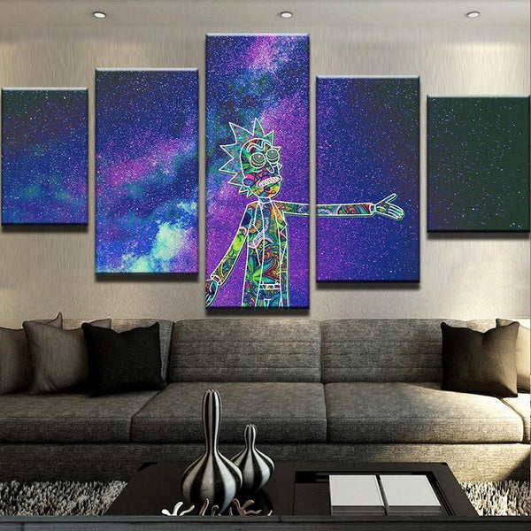 Rick Galaxy Canvas Set - FanaticPrintz