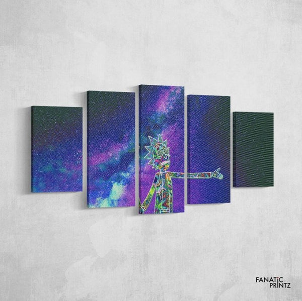Rick Galaxy Canvas Set - FanaticPrintz