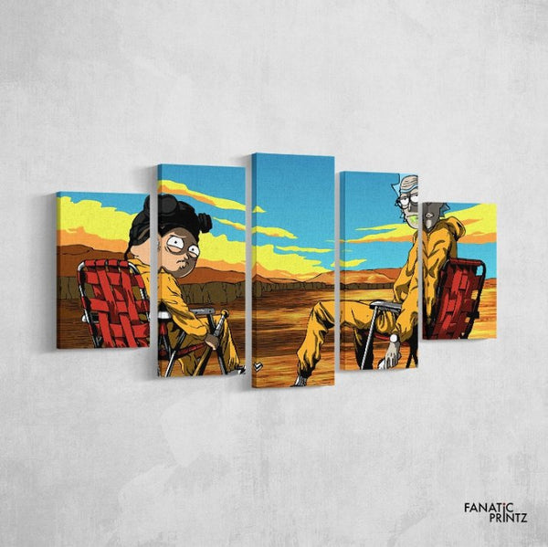 RM Breaking Bad Canvas Set - FanaticPrintz