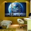 Rick And Morty Earth View Canvas Set