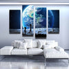 Rick And Morty Earth View Canvas Set