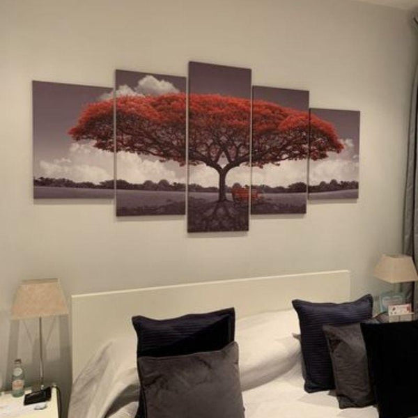 Romantic Tree Canvas Set