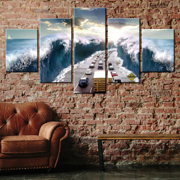 Scenery Split road canvas set - FanaticPrintz