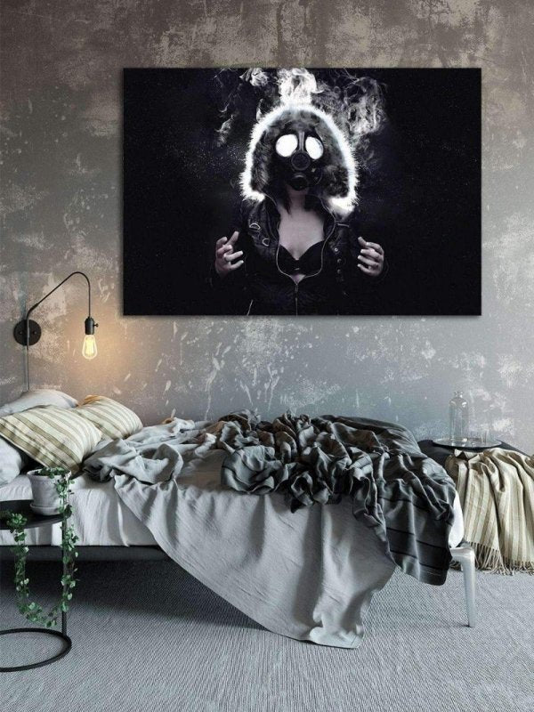 Best Hanging Gas Mask Canvas Set