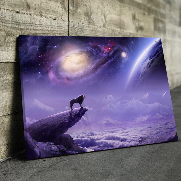 Sci Fi Lion King Canvas Set