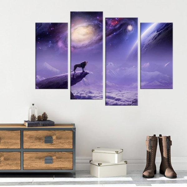 Sci Fi Lion King Canvas Set