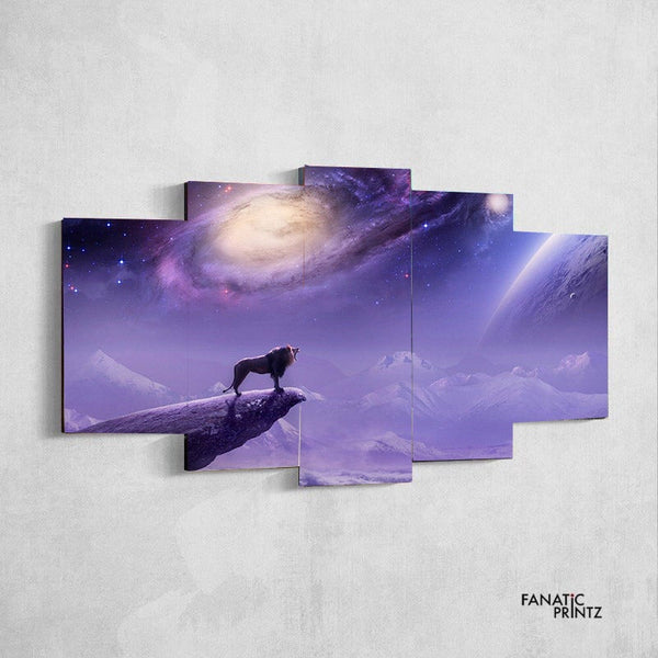 Sci Fi Lion King Canvas Set