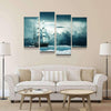 Ship At Sea Canvas Art