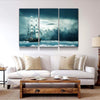 Ship At Sea Canvas Art