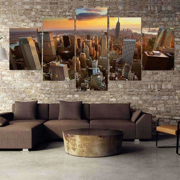 Skyline New York Canvas Set