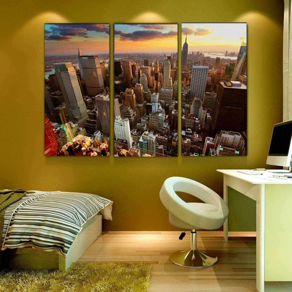 Skyline New York Canvas Set