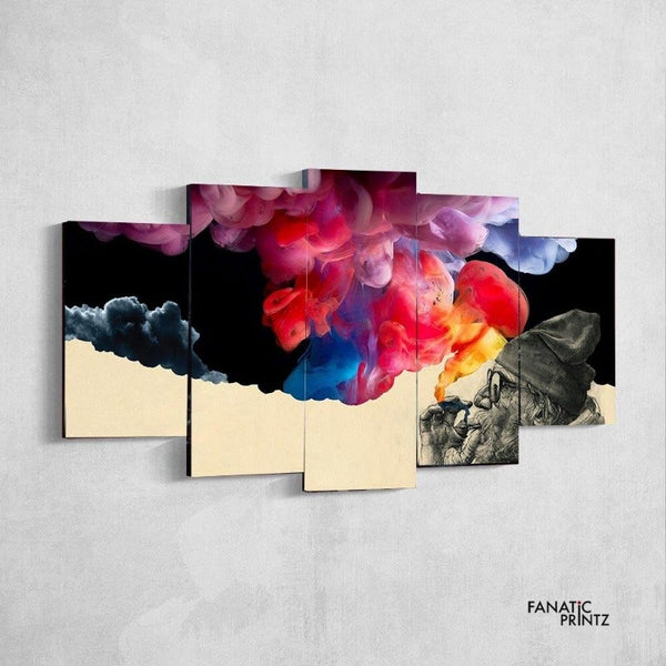 Smoke And Be Creative  Canvas Set