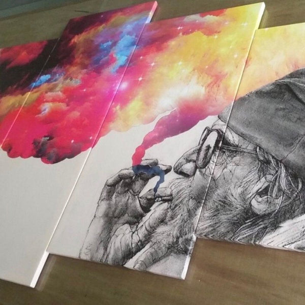 Smoke And Imagine Canvas Set