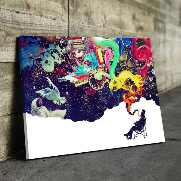 Smoke And Imagine Canvas Set