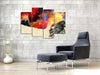 Smoke and Imagine Canvas Wall Decoraction