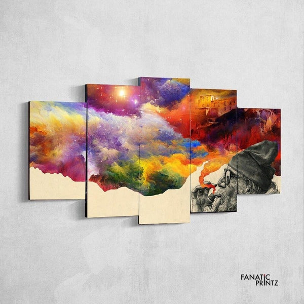 Smoke And Stare Canvas Set