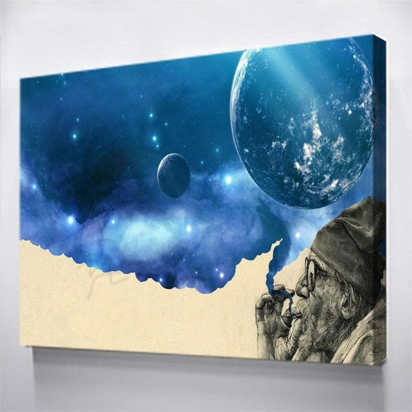 Smokes & Planets Canvas Set