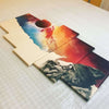 Colorful Smoke and Thinking Creative Canvas Wall Set