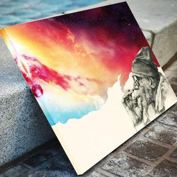 Smoke and Imagine Canvas Art