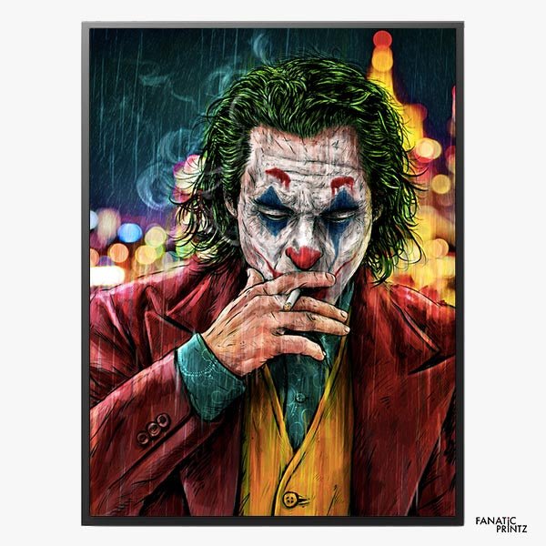 Smoking Joker - Exclusive - FanaticPrintz