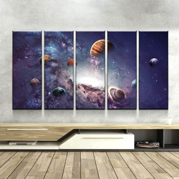 Solar System Canvas Set - FanaticPrintz