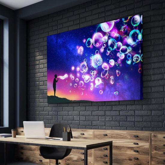 Space Bubbles Canvas Set