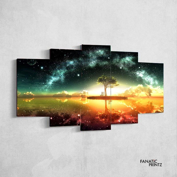 Space Ocean Canvas Set
