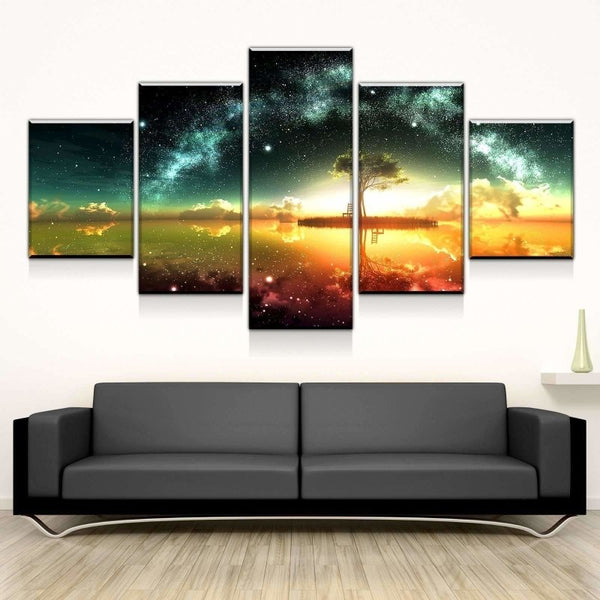 Space Ocean Canvas Set
