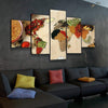 Spice Map Canvas Art
