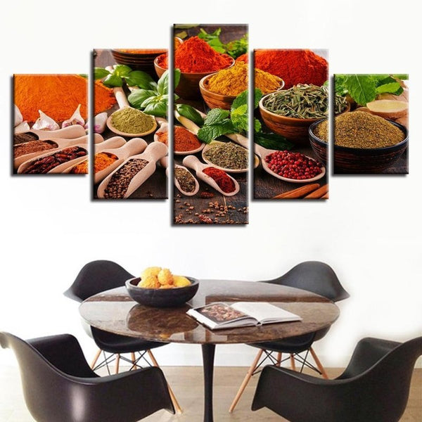 Spices For Life Canvas Art
