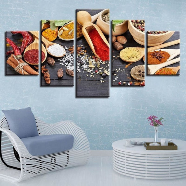 Spices Of Life Canvas Art