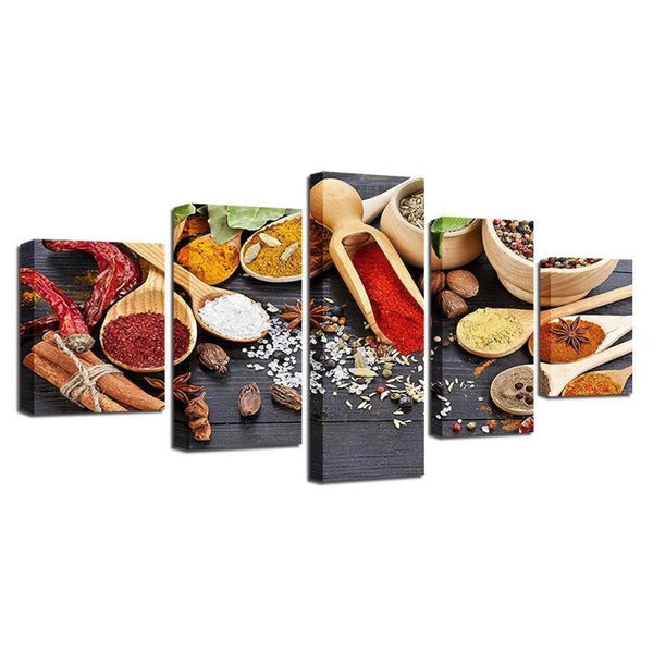 Spices Of Life Canvas Art