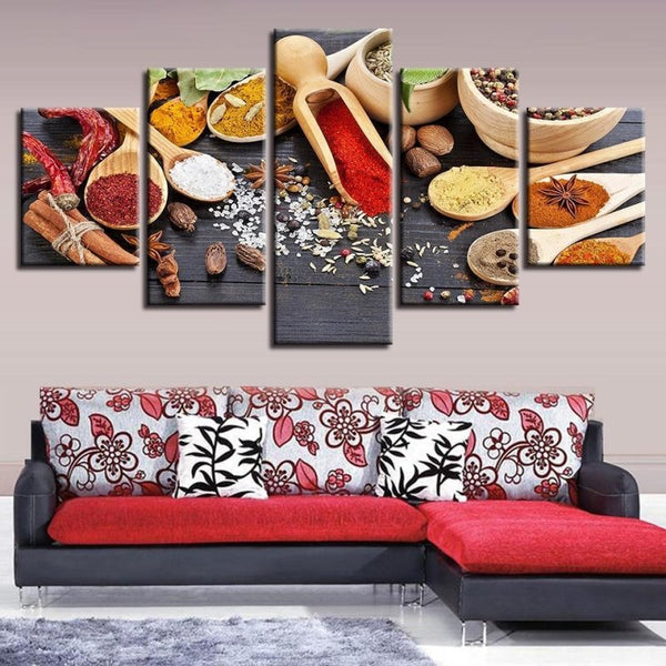 Spices Of Life Canvas Art