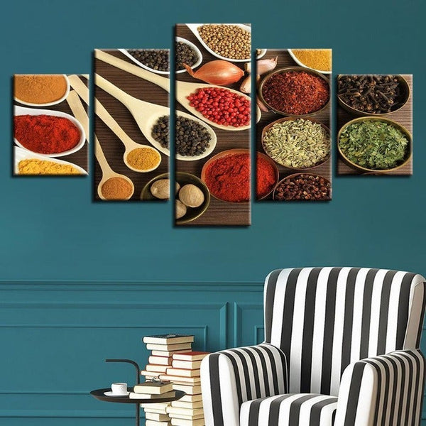 Spicey Spices Canvas Art