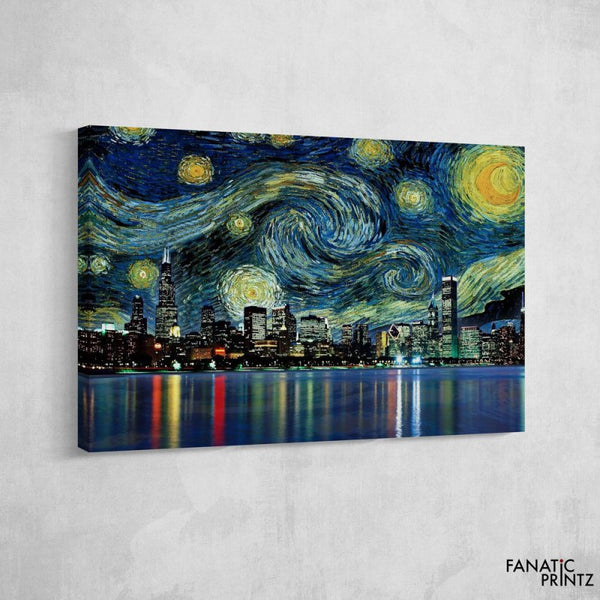 Starry night Canvas Set - FanaticPrintz