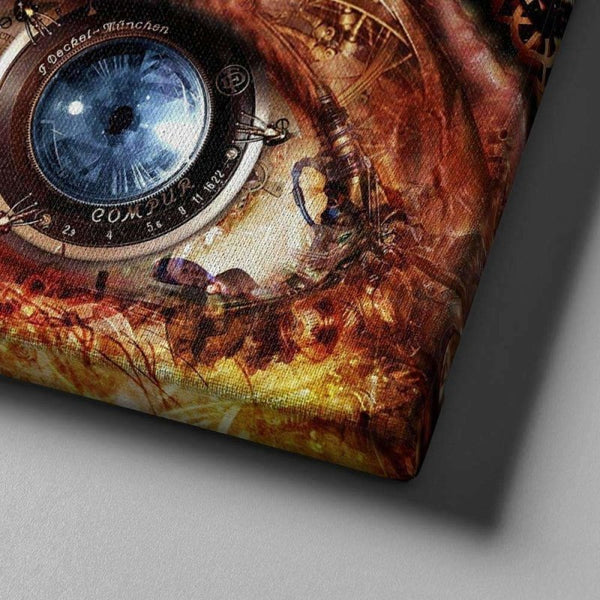 Steampunk Eye Canvas Set