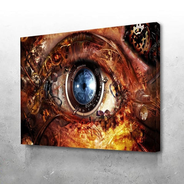 Steampunk Eye Canvas Set