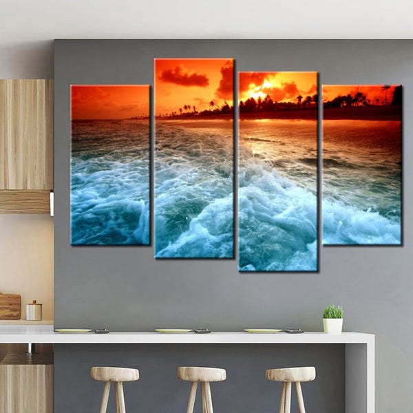 Sun Set Dream Canvas Set - FanaticPrintz