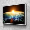 Sunset From Outer Space Canvas Set - FanaticPrintz