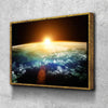 Sunset From Outer Space Canvas Set - FanaticPrintz