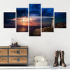 Sunset Light House Canvas Set