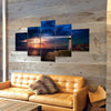 Sunset Light House Canvas Set