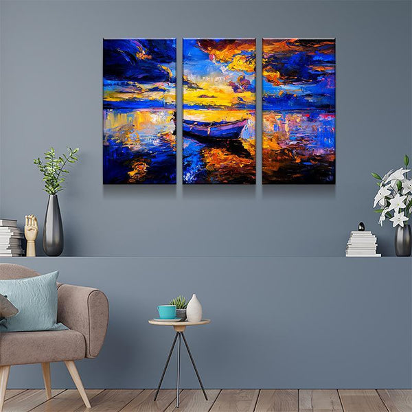 Sunset Painting Canvas Set