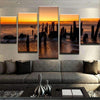 Sunset Rock Canvas Set