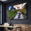 Sunset Waterfall Canvas Set