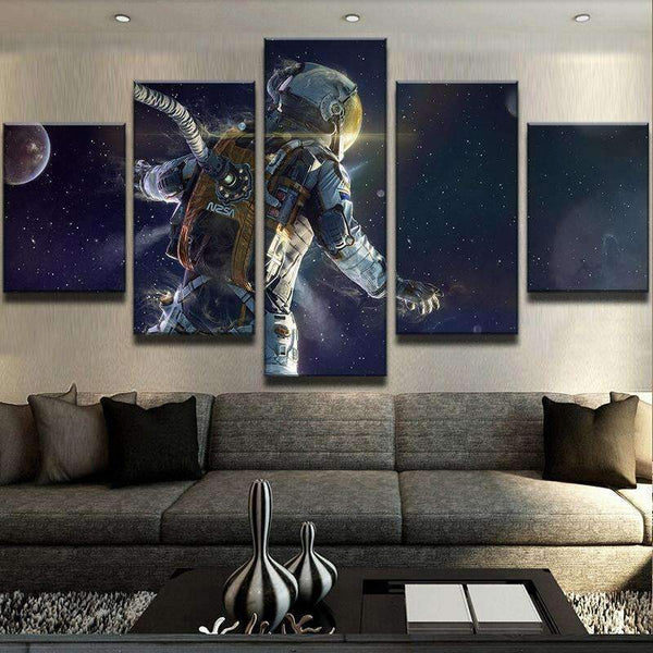 Surreal Astronaut Canvas Set
